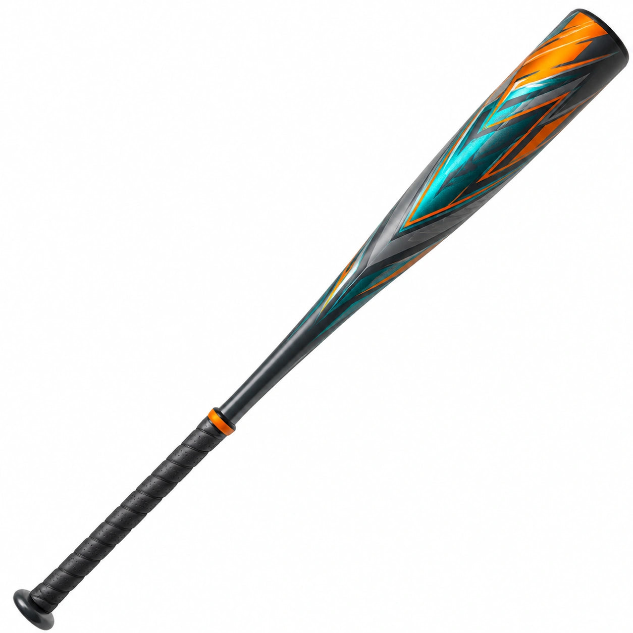 Bate de Béisbol Negro, Naranja y Azul 85 cm para Adultos