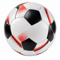 Balón de Fútbol Talla 5 Blanco Negro Rojo