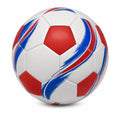 Balón de Fútbol Clásico Tamaño 5 Blanco/Rojo/Azul