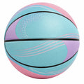 Balón de Baloncesto Azul, Rosa y Morado para Exterior e Interior Talla 7