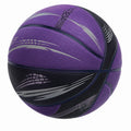 Balón de Baloncesto Exterior/Interior Tamaño 7 Púrpura/Negro