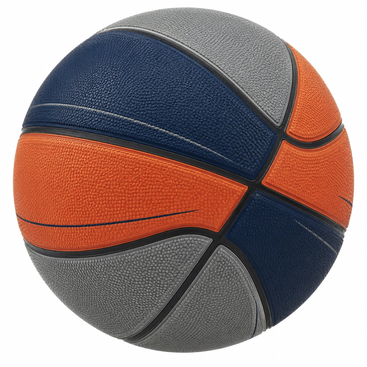 Balón de baloncesto multicolor tamaño 7 para exteriores e interiores