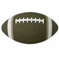 Balón de fútbol americano verde para entrenamiento y recreación