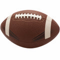 Balón de Fútbol Americano Marrón y Blanco para Adultos
