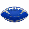 Balón de Fútbol Americano Azul y Plata - 28x15 cm para Entrenamiento