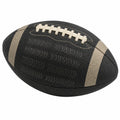 Balón de Fútbol Americano Negro y Beige para Entrenamientos