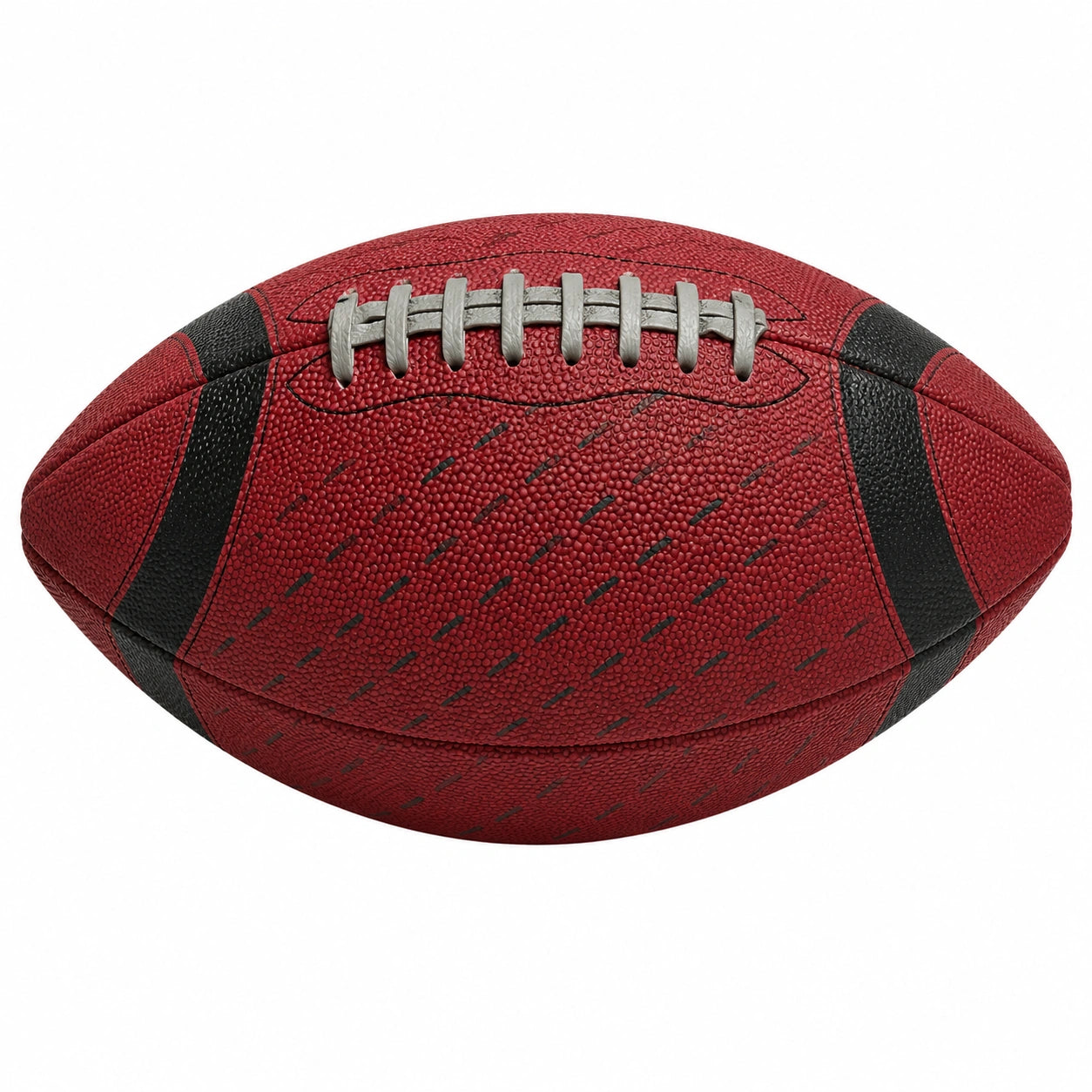 Balón de Fútbol Americano Rojo y Negro Adulto