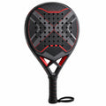 Pala de Pádel Negra y Roja de Alto Rendimiento