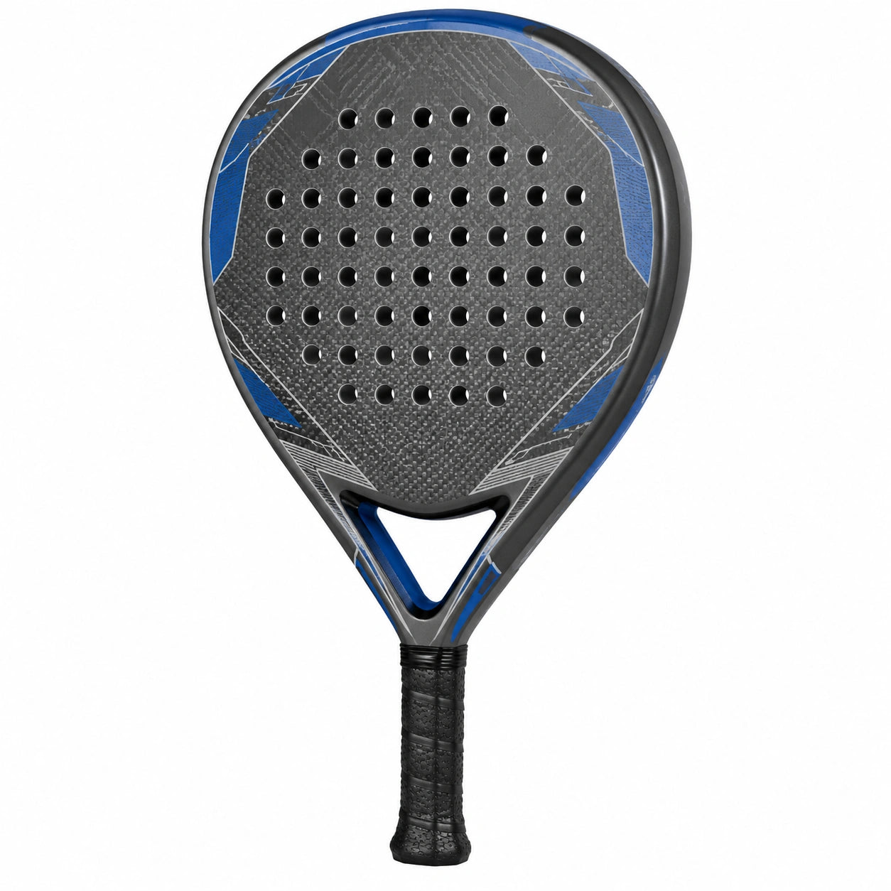 Pala de Pádel Profesional Azul y Negro