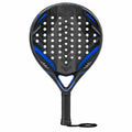 Pala de Pádel Profesional Negro y Azul con Perforaciones