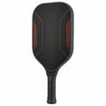Pala de Pickleball Negra con Detalles en Naranja