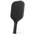 Pala de pickleball negra ligera y ergonómica