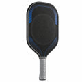 Pala de Pickleball Negro y Azul con Mango Ergonómico