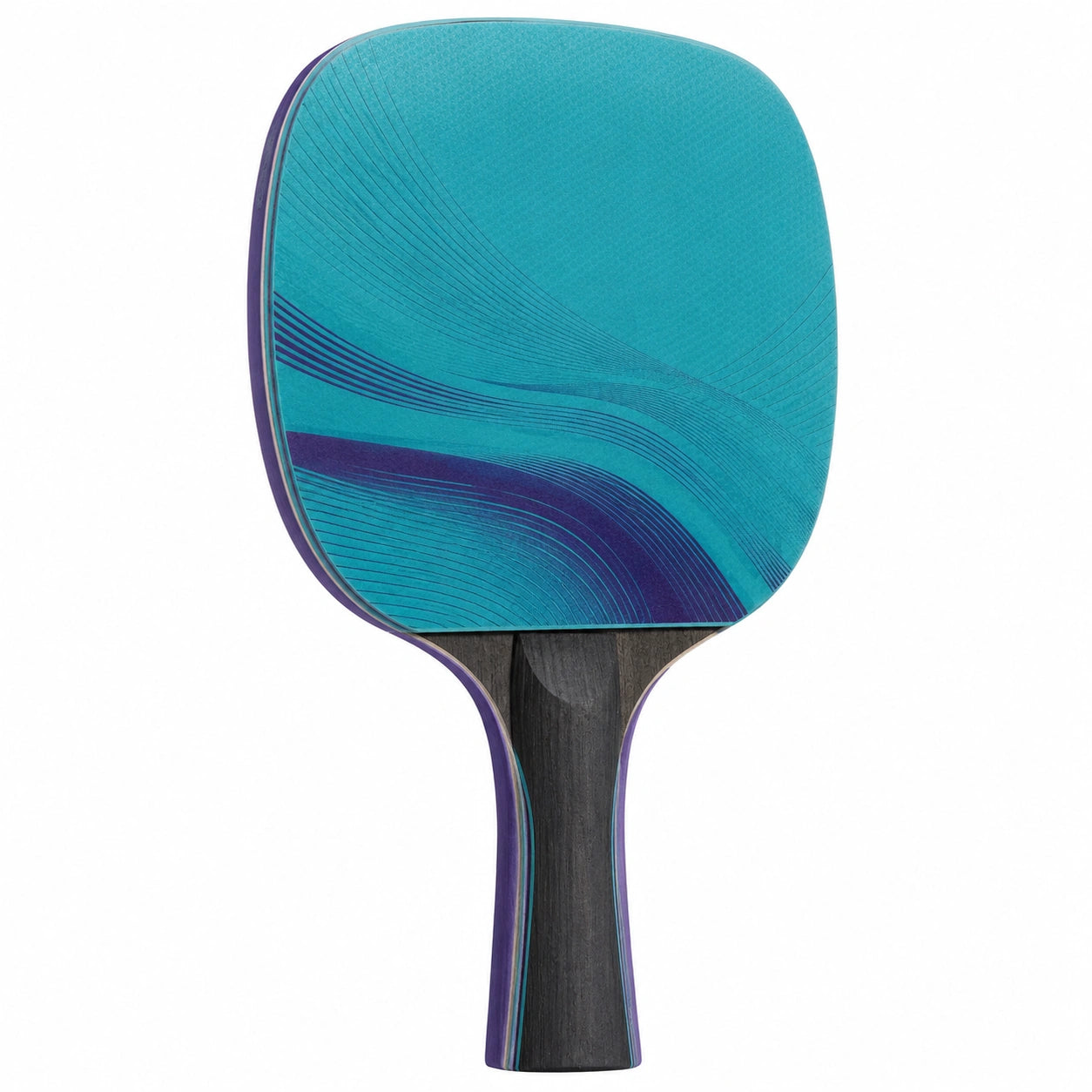Raqueta de Tenis de Mesa Profesional Azul con Mango Ergonómico