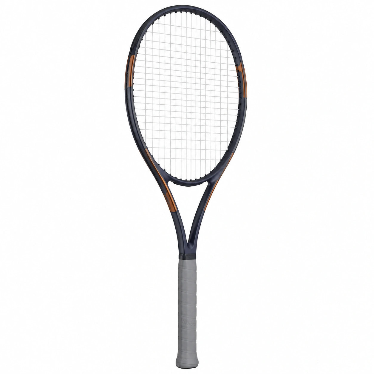 Raqueta de Tenis de Adulto Gris y Naranja