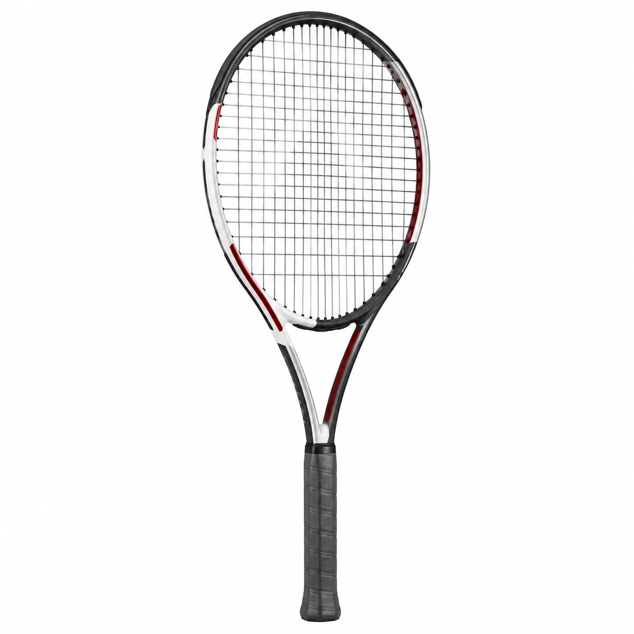 Raqueta de Tenis Negro y Rojo 68 cm