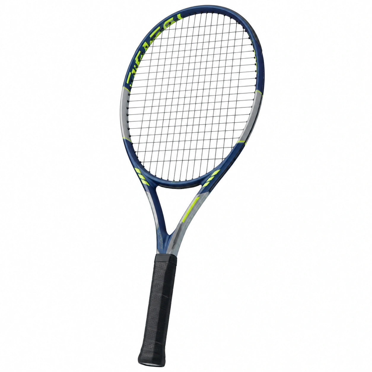 Raqueta de Tenis Profesional para Adultos Azul y Gris
