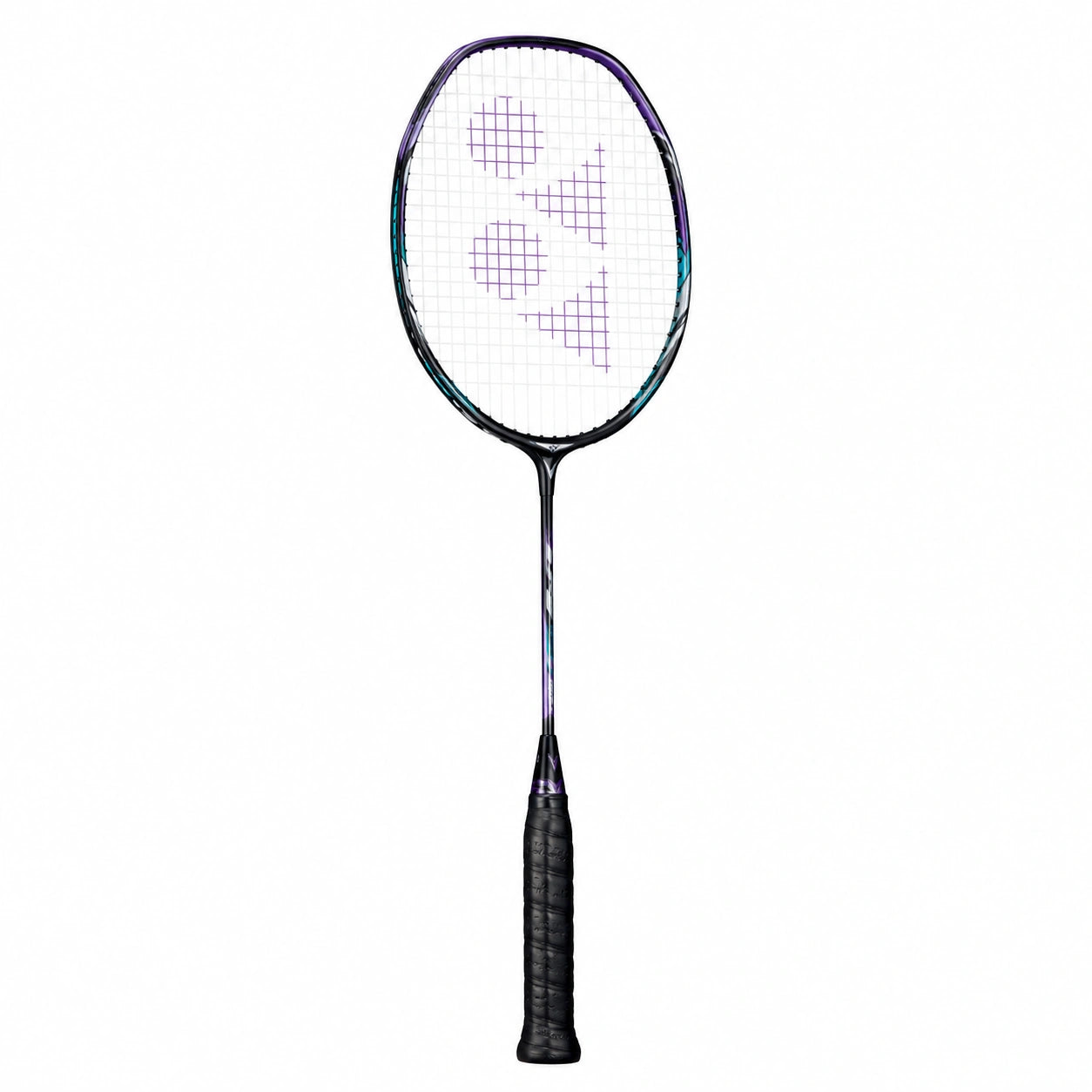 Raqueta de Bádminton Profesional Ligera Negra/Violeta
