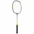 Raqueta de Bádminton Aerodinámica Amarillo y Negro para Competición