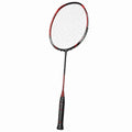 Raqueta de bádminton ligera roja/negra, control avanzado